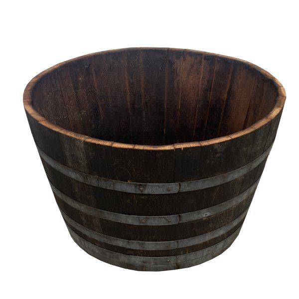 Holzfass 150 Liter, medium, patiniert,  1/2 300 Liter Weinfasss